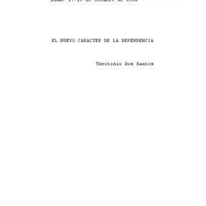 خرید و دانلود نسخه کامل کتاب El nuevo carácter de la dependencia