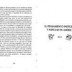 خرید و دانلود نسخه کامل کتاب El pensamiento indígena y popular en América
