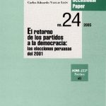 خرید و دانلود نسخه کامل کتاب El retorno de los partidos a la democracia: las elecciones peruanas del 2001