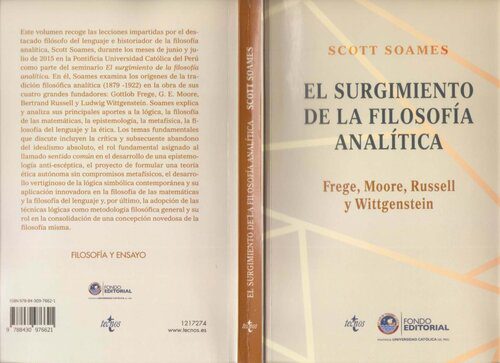 خرید و دانلود نسخه کامل کتاب El surgimiento de la filosofía analítica Frege, Moore, Russell y Wittgenstein_68ff661084deb.jpeg خرید و دانلود نسخه کامل کتاب El surgimiento de la filosofía analítica Frege, Moore, Russell y Wittgenstein