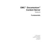 خرید و دانلود نسخه کامل کتاب EMC Documentum. Content Server. Version 6.6. Fundamentals
