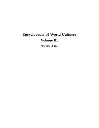 خرید و دانلود نسخه کامل کتاب Encyclopedia of World Cultures, south_asia_68e5cb2eb8a34.jpeg خرید و دانلود نسخه کامل کتاب Encyclopedia of World Cultures, south_asia