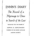خرید و دانلود نسخه کامل کتاب Ennin’s Diary: The Record of a Pilgrimage to China in Search of the Law