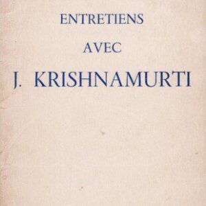 خرید و دانلود نسخه کامل کتاب Entretiens avec J. Krishnamurti