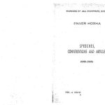 خرید و دانلود نسخه کامل کتاب Enver Hoxha. Speeches, conversations and articles (1965-1966)