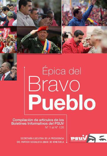 خرید و دانلود نسخه کامل کتاب Épica del Bravo Pueblo. Compilación de artículos de los Boletines Informativos del PSUV_68e6d55949554.jpeg خرید و دانلود نسخه کامل کتاب Épica del Bravo Pueblo. Compilación de artículos de los Boletines Informativos del PSUV