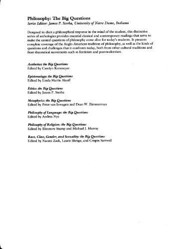 خرید و دانلود نسخه کامل کتاب Epistemology: The Big Questions (Philosophy: The Big Questions)_68fe2e427b171.jpeg خرید و دانلود نسخه کامل کتاب Epistemology: The Big Questions (Philosophy: The Big Questions)