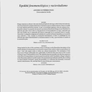 خرید و دانلود نسخه کامل کتاب Epoje fenomenologica y raciovitalismo