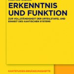 خرید و دانلود نسخه کامل کتاب Erkenntnis und Funktion: Zur Vollständigkeit der Urteilstafel und Einheit des kantischen Systems