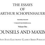 خرید و دانلود نسخه کامل کتاب Essay 1 – Counsels And Maxims