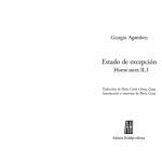 خرید و دانلود نسخه کامل کتاب Estado de excepción