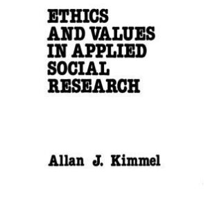خرید و دانلود نسخه کامل کتاب Ethics and Values in Applied Social Research
