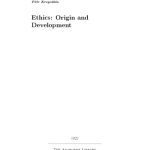 خرید و دانلود نسخه کامل کتاب Ethics: Origin and Development
