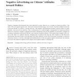 خرید و دانلود نسخه کامل کتاب Examining the Possible Corrosive Impact of Negative Advertising on Citizens’ Attitudes toward Politics