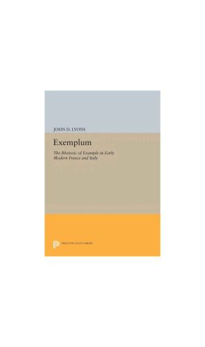 خرید و دانلود نسخه کامل کتاب Exemplum : the Rhetoric of Example in Early Modern France and Italy._68e62f72b71c7.jpeg خرید و دانلود نسخه کامل کتاب Exemplum : the Rhetoric of Example in Early Modern France and Italy.