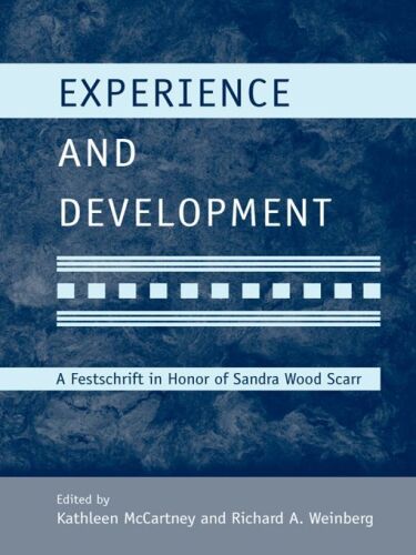 خرید و دانلود نسخه کامل کتاب Experience and Development: A Festschrift in Honor of Sandra Wood Scarr_68f9610d1ad0f.jpeg خرید و دانلود نسخه کامل کتاب Experience and Development: A Festschrift in Honor of Sandra Wood Scarr