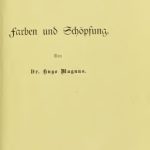 خرید و دانلود نسخه کامل کتاب Farben und Schöpfung : Acht Vorlesungen über die Beziehungen der Farben zum Menschen und zur Natur