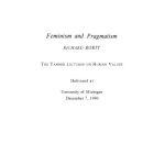 خرید و دانلود نسخه کامل کتاب Feminism and Pragmatism