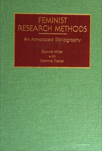 خرید و دانلود نسخه کامل کتاب Feminist research methods : an annotated bibliography_68e3a1b17baaf.jpeg خرید و دانلود نسخه کامل کتاب Feminist research methods : an annotated bibliography