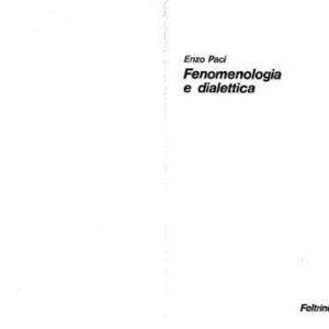 خرید و دانلود نسخه کامل کتاب Fenomenologia e dialettica