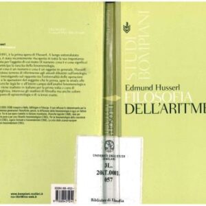 خرید و دانلود نسخه کامل کتاب Filosofia dell’aritmetica