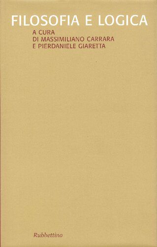 خرید و دانلود نسخه کامل کتاب Filosofia e logica_68ff3e5622a04.jpeg خرید و دانلود نسخه کامل کتاب Filosofia e logica