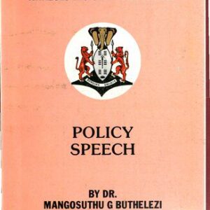 خرید و دانلود نسخه کامل کتاب First Session of the Fifth KwaZulu Legislative Assembly. Policy Speech