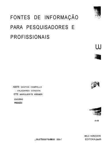 خرید و دانلود نسخه کامل کتاب Fontes de informação para pesquisadores e profissionais_68e45a2935e99.jpeg خرید و دانلود نسخه کامل کتاب Fontes de informação para pesquisadores e profissionais
