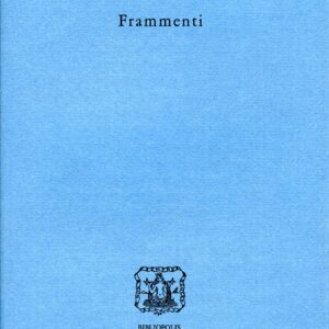 خرید و دانلود نسخه کامل کتاب Frammenti