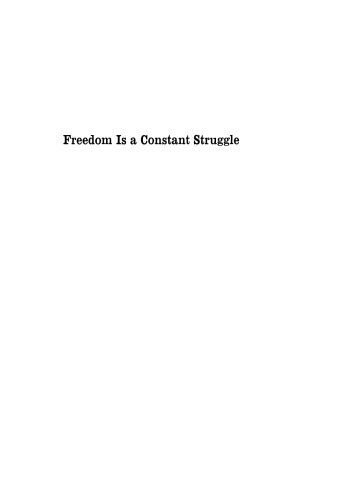 خرید و دانلود نسخه کامل کتاب Freedom is a constant struggle: the Mississippi Civil Rights Movement and its legacy_68f94355ee024.jpeg خرید و دانلود نسخه کامل کتاب Freedom is a constant struggle: the Mississippi Civil Rights Movement and its legacy
