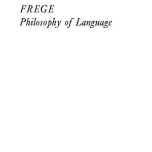 خرید و دانلود نسخه کامل کتاب Frege: Philosophy of Language