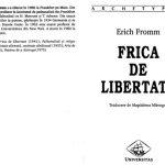 خرید و دانلود نسخه کامل کتاب Frica de libertate