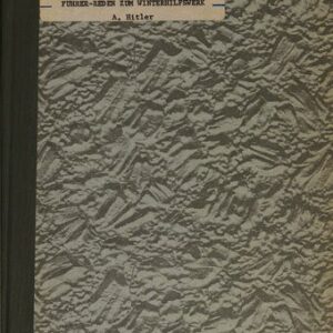 خرید و دانلود نسخه کامل کتاب Führer-Reden zum Winterhilfswerk 1937 und 1938