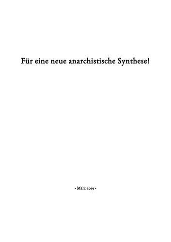 خرید و دانلود نسخه کامل کتاب Für eine neue anarchistische Synthese!_68e765b36019f.jpeg خرید و دانلود نسخه کامل کتاب Für eine neue anarchistische Synthese!
