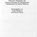 خرید و دانلود نسخه کامل کتاب Geheimdienstkrieg gegen Deutschland : Subversion, Propaganda und politische Planungen des amerikanischen Geheimdienstes im Zweiten Weltkrieg