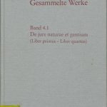 خرید و دانلود نسخه کامل کتاب Gesammelte Werke. Band 4.1: De jure naturae et gentium ( Liber primus – Liber quartus )