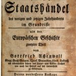 خرید و دانلود نسخه کامل کتاب Geschichte der allgemeineren europäischen Staatshändel des vorigen und jeztigen Jahrhunderts im Grundrisse