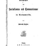 خرید و دانلود نسخه کامل کتاب Geschichte des Socialismus und Communismus in Nordamerika