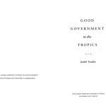 خرید و دانلود نسخه کامل کتاب Good Government in the Tropics