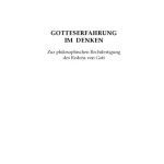خرید و دانلود نسخه کامل کتاب Gotteserfahrung im Denken: Zur philosophischen Rechtfertigung des Redens von Gott