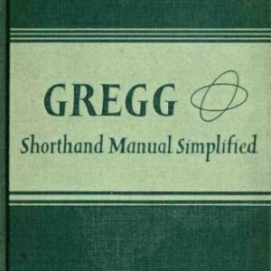 خرید و دانلود نسخه کامل کتاب Gregg Shorthand Manual Simplified