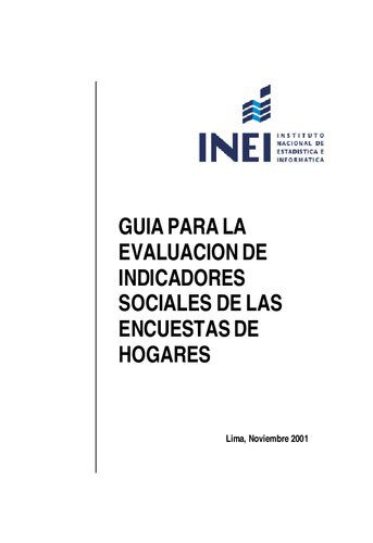 خرید و دانلود نسخه کامل کتاب Guía para la evaluación de indicadores sociales de las encuestas de hogares (Perú)_68f82561d92f1.jpeg خرید و دانلود نسخه کامل کتاب Guía para la evaluación de indicadores sociales de las encuestas de hogares (Perú)