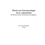 خرید و دانلود نسخه کامل کتاب Hacia una fenomenología de la corporeidad. M. Merleau-Ponty y el problema del dualismo