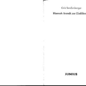 خرید و دانلود نسخه کامل کتاب Hannah Arendt zur Einführung