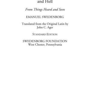 خرید و دانلود نسخه کامل کتاب Heaven and Its Wonders and Hell. Standard Edition