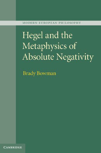 خرید و دانلود نسخه کامل کتاب Hegel and the Metaphysics of Absolute Negativity_68fabbd7dfce3.jpeg خرید و دانلود نسخه کامل کتاب Hegel and the Metaphysics of Absolute Negativity