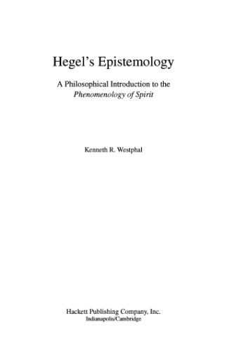 خرید و دانلود نسخه کامل کتاب Hegel’s Epistemology: A Philosophical Introduction to the Phenomenology of Spirit_68fd364941dfe.jpeg خرید و دانلود نسخه کامل کتاب Hegel’s Epistemology: A Philosophical Introduction to the Phenomenology of Spirit