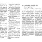 خرید و دانلود نسخه کامل کتاب Hirsch, and Philip C. Zerrillo. Consumption, Preferences, and Changing Lifestyles