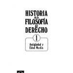 خرید و دانلود نسخه کامل کتاب Historia de la Filosofía del Derecho 1. Antigüedad y Edad Media