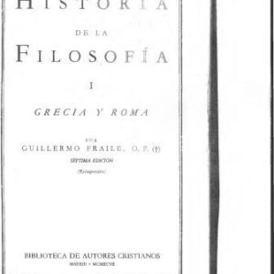 خرید و دانلود نسخه کامل کتاب Historia de la filosofía